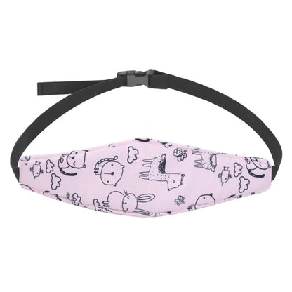 Car Head Support for Kids Toddler Baby Carseat Neck Support Sleep Headrest Head Strap Child Cartoon Eyeshade