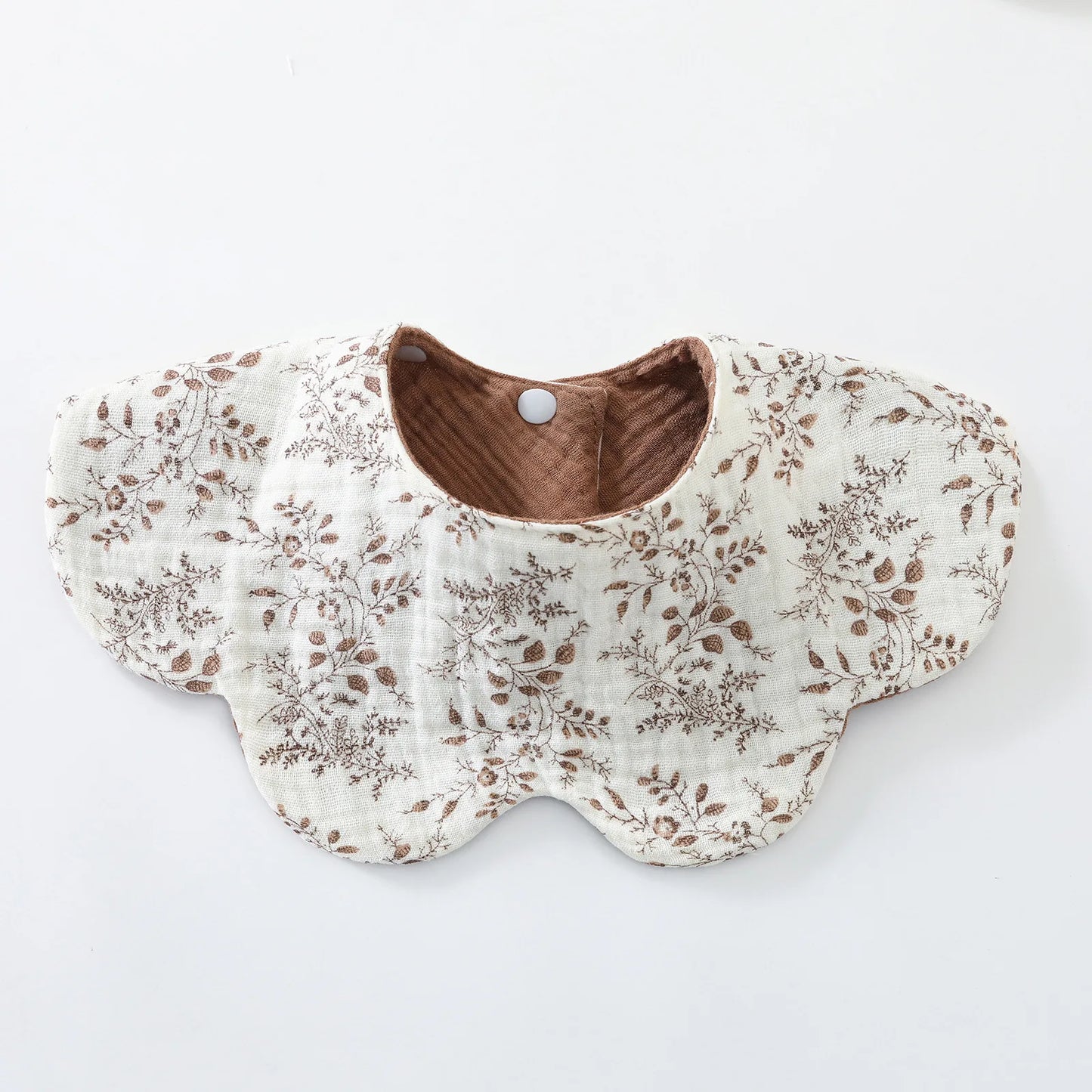 New 6 Layers Cotton Two-sided Usable Baby Feeding Drool Bib Cute Infants Saliva Towel Burp Cloth For Newborn Toddler Kids Bibs