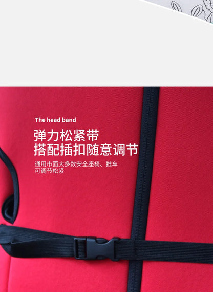 Infant Baby Car Seat Head Support Children Belt Fastening Belt Adjustable Boy Girl Playpens Sleep Positioner Baby Saftey Pillows