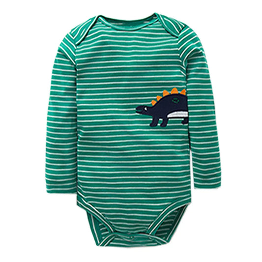 Body à manches longues pour nouveau-né, 1 à 3 pièces, 100 % coton, doux, à la mode, idéal pour une fête prénatale.