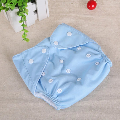 Adjustable Baby Fabric Washable Towels, 0-6 Months of Newborn Shorts and Shorts Training, Reusable and Eco-friendly