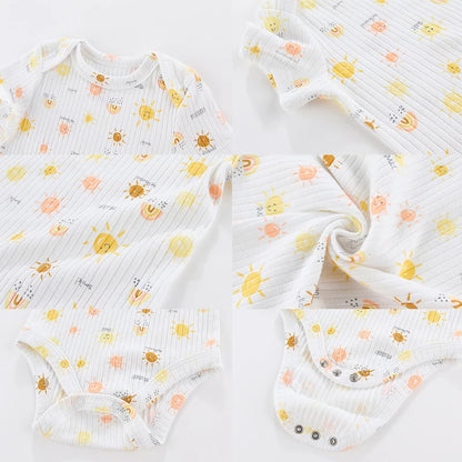 Body côtelé en coton pour nouveau-né, vêtements pour bébé garçon et fille de 0 à 12 mois