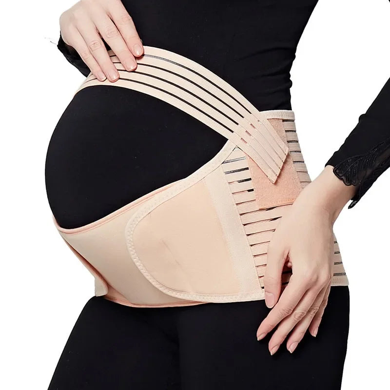 Ceinture de maternité 3 en 1, bande de soutien pour la grossesse avec bande ventrale pour soulager la douleur et la récupération post-partum, ceinture réglable