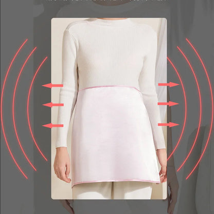 30x50cm Anti Radiation Clothes Maternity Tops 5G EMF WiFi RFID Protect Pregnancy Tunic Silver Fabric Shield Tank Apron Gift