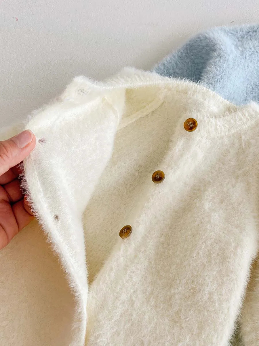 Combinaison en peluche super mignonne pour nouveau-né, automne et hiver, vêtements pour bébés garçons et filles, combinaison douce