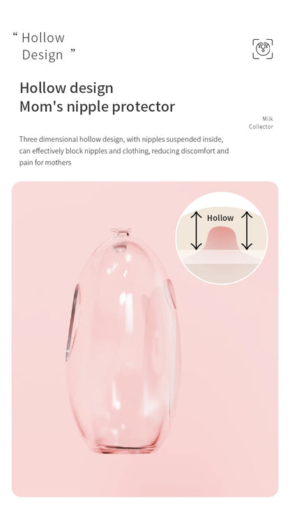 1 housse de tire-lait portable et dissimulée, mains libres, en silicone transparent, pour les mères qui allaitent, pratique