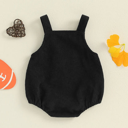 2024-05-29 Lioraitiin 0-12M Nouveau-né Bébé Garçons Filles Salopette Sans Manches Football Broderie Barboteuses Nouveau-Né Été Automne Tenue