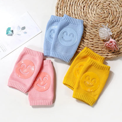 Accessoires pour bébé Genouillères Jambières Guêtres Sécurité Sourire Fille Garçon Enfants Ramper Coudières Genouillères Glissades Tout-petits Protecteur Nourrisson