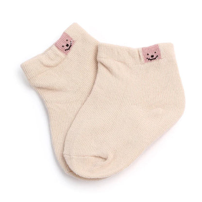 1 paire de chaussettes unisexes en coton pour bébé, nouvelle collection printemps-automne, tendance, mignonnes, couleur bonbon