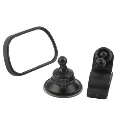 Mini Rear Infant Car Seat, Adjustable Rear Convex Mirror, Child Monitor, In-Car, 2-in-1