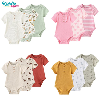 Body côtelé en coton pour nouveau-né, vêtements pour bébé garçon et fille de 0 à 12 mois