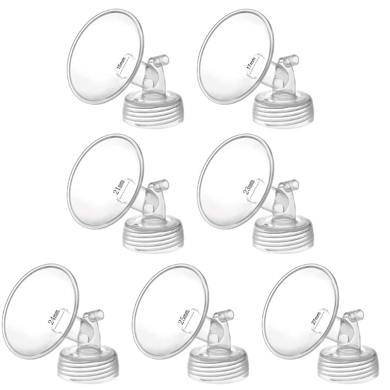 Upgraded Wide Neck Parts Wide Mouth Flanges for Breast Electric Breast Accessories for Electric