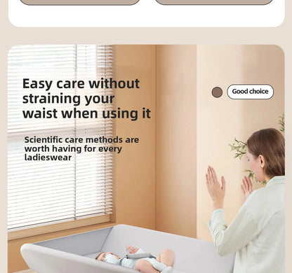 Baby Multifunctional Nursing Table, Foldable Diaper Table, Baby Bathing and Touching Table, Newborn Baby Diaper Changing Table