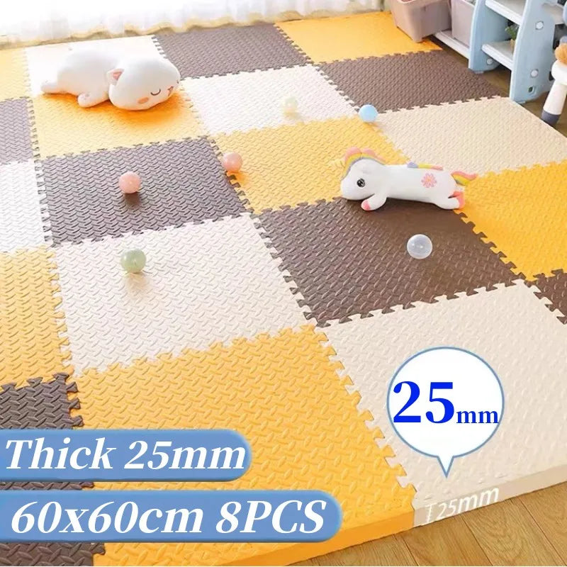 Tatame 60x60 Foam Puzzle Mats Baby Play Mat Activities Mat for Baby Game Mat Puzzle Mat Play Mats Baby Mat Baby Floor Mat
