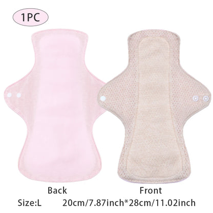 Serviettes hygiéniques en coton coloré BIAI, lavables et réutilisables, très absorbantes et respirantes, cadeau pour femme