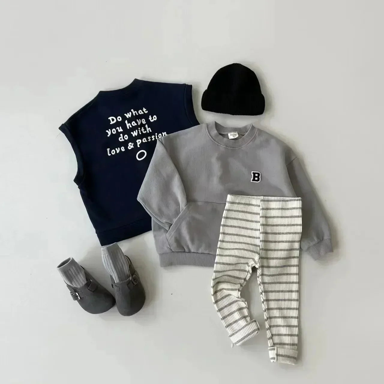 Leggings simples et solides pour bébé, pantalons skinny à rayures pour filles, pantalons slim en coton élastique pour nouveau-né, pantalons extensibles pour garçons