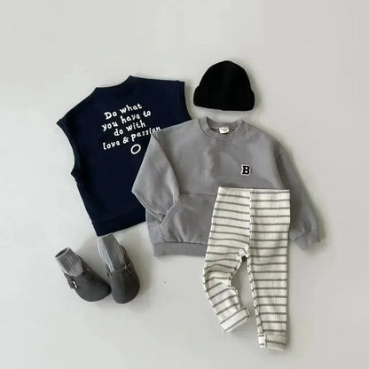 Leggings simples et solides pour bébé, pantalons skinny à rayures pour filles, pantalons slim en coton élastique pour nouveau-né, pantalons extensibles pour garçons