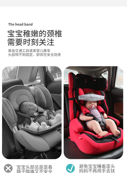 Infant Baby Car Seat Head Support Children Belt Fastening Belt Adjustable Boy Girl Playpens Sleep Positioner Baby Saftey Pillows