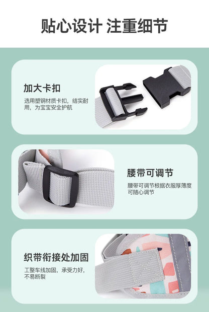 Kids Motorcycle Harness Children Safety Belt Daily Cycling Aid Safety Vehicle Support Reflective Bicycle Kids Safety Comfortable