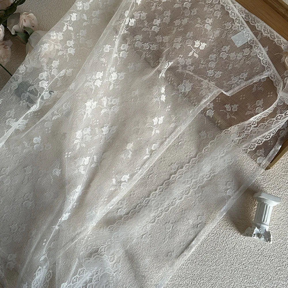 Jupe Harajuku à lacets superposés en dentelle pour femme