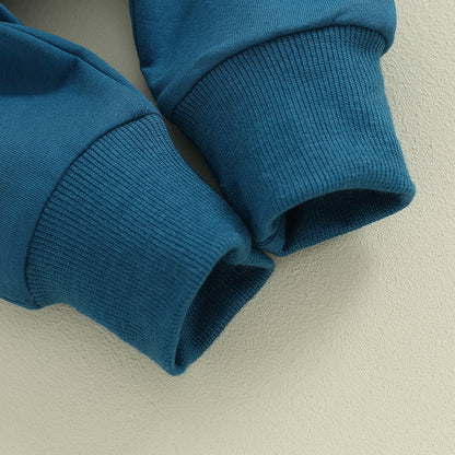 Combinaison Pudcoco pour nouveau-né, manches longues, capuche, fermeture éclair, couleur unie, pour garçons et filles de 0 à 12 mois
