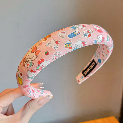 Sanliou Children's Cute Kuromi Headbands for Girls, Anti slip Headbands for Girls, bangs, Hair Breakers Artifactgift