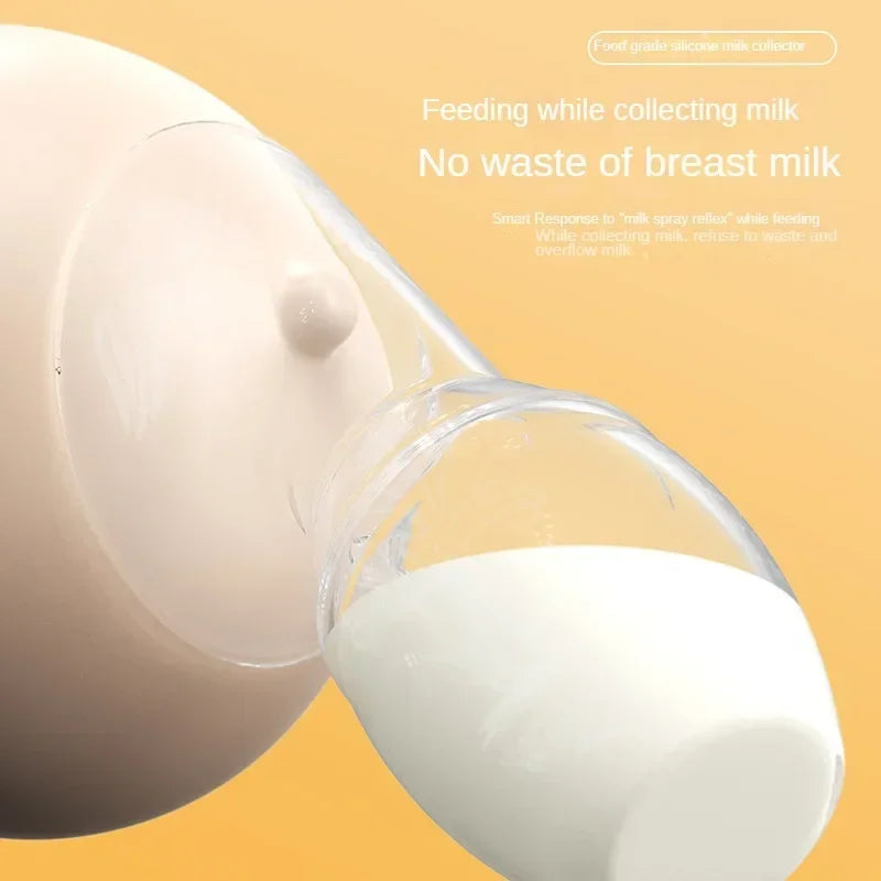 Tire-lait manuel en silicone de qualité alimentaire, récupérateur de lait maternel, tire-lait manuel en silicone, économiseur de lait maternel, accessoires pour tire-lait pour bébé