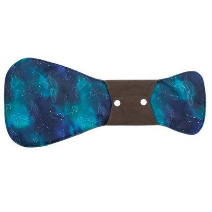 [Sigzagor] Nouvelle serviette hygiénique en tissu XXL en charbon de bambou réutilisable pour la nuit après l'accouchement 16 pouces