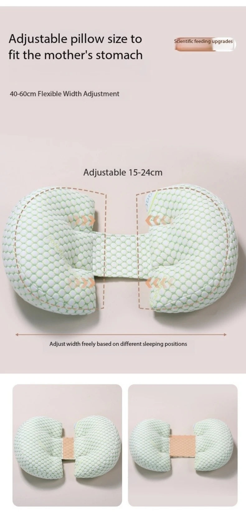Coussin de soutien abdominal en coton pour femmes enceintes, multifonctionnel et doux, idéal pour la grossesse et la maternité
