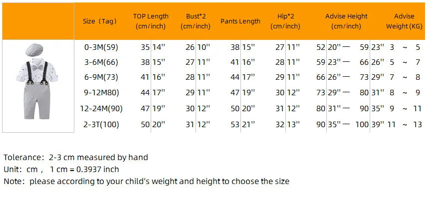 Ensembles de vêtements pour bébés garçons, 3 pièces, chemise à nœud papillon, barboteuse, pantalon et chapeau, robe pour nouveau-né, costume de fête pour homme