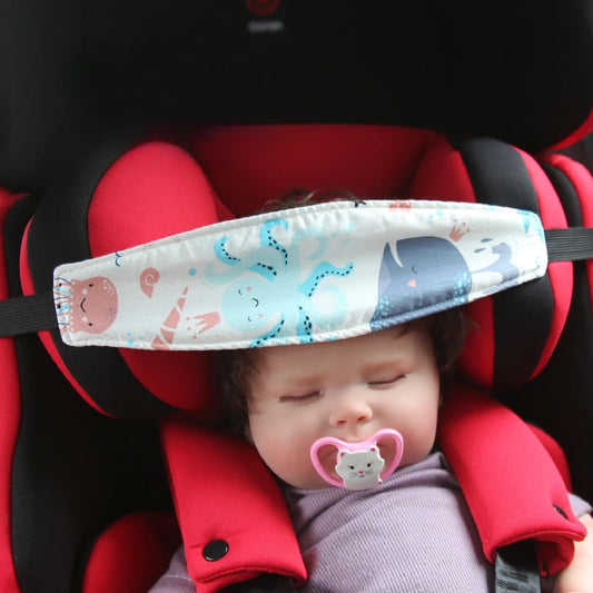 Infant Baby Car Seat Head Support Children Belt Fastening Belt Adjustable Boy Girl Playpens Sleep Positioner Baby Saftey Pillows