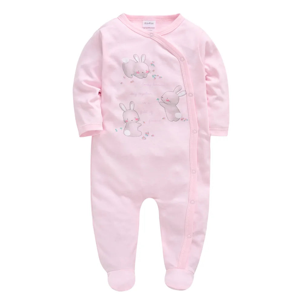 Barboteuse à pois pour bébé fille, lot de 3 pièces, 0 à 12 mois, joli vêtement printemps-automne à manches longues