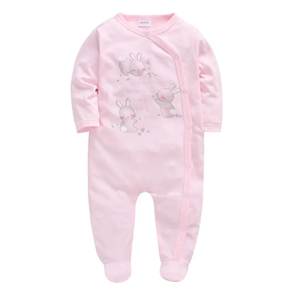 Barboteuse à pois pour bébé fille, lot de 3 pièces, 0 à 12 mois, joli vêtement printemps-automne à manches longues