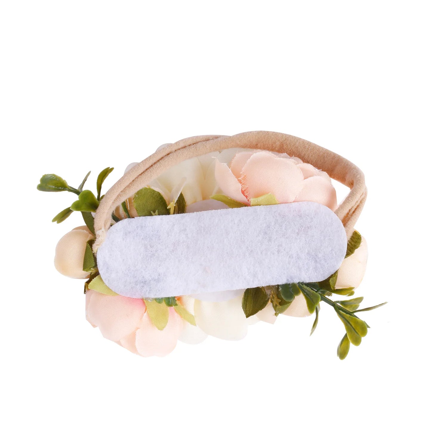 Baby Princess Flower Headband Girl's Floral Head Band Girl Flower Fontanelle Hair Dressing Headbands with big flower for party