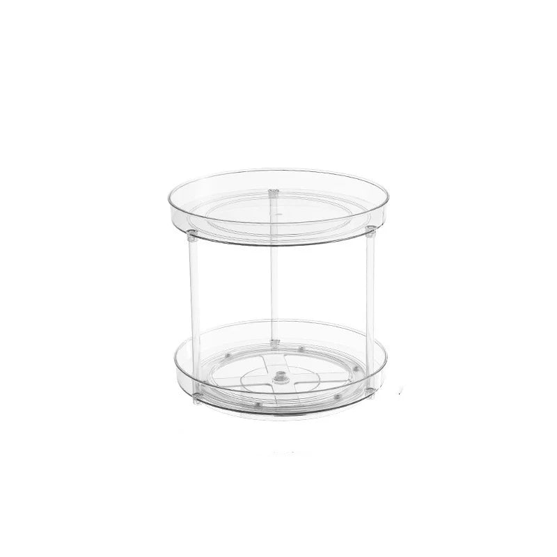 Safety Seat Adhesion Storage and Stora Desktop Cosmetics Storage Rack Transparent Rotating Storage Rack Multi-Layer Storage Rack
