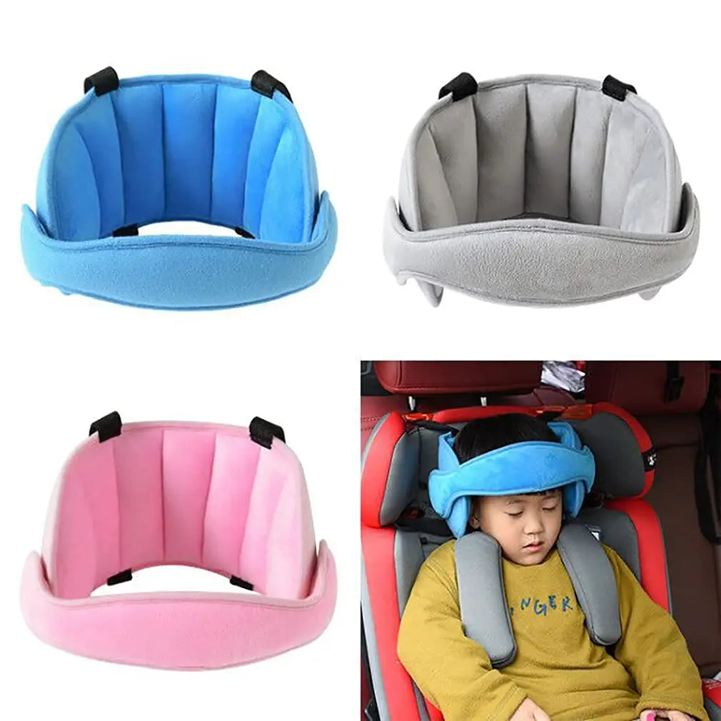 Child Head Fixing Belt Adjustable Car Seat Head Support Auxiliary Belt Preschool Car Seat Neck Decompression Belt