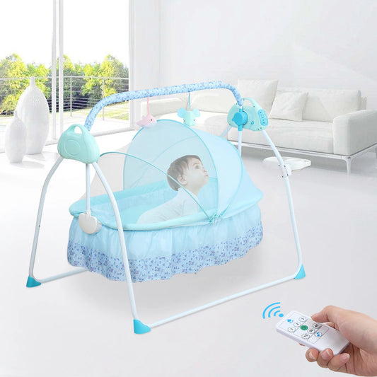 [Automatic Baby Swing] 1 Automatic Baby Swing with Music & Mosquito Net - for Infants