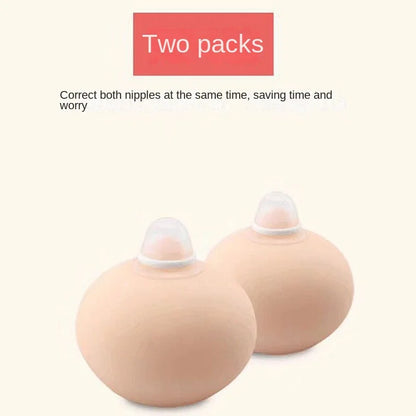 Lot de 2 protège-tétons en silicone Welnove, correcteurs plats et à ventouse
