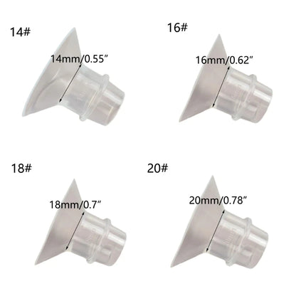 Adaptateur de bride mammaire en silicone efficace, convertisseur de corne mammaire pratique et durable pour une expression de lait améliorée A2UB