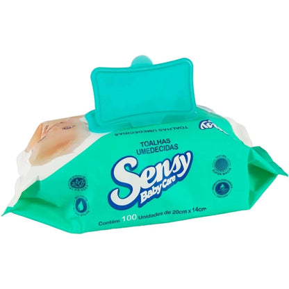Sensy Care Wet Scarves 100 Units