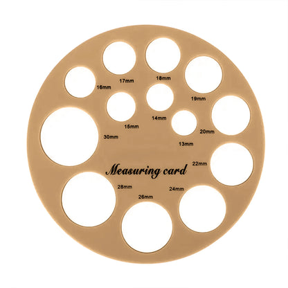 Règle de mesure de tétine double face en silicone, outil efficace pour tire-lait, accessoires pour nouveau-né