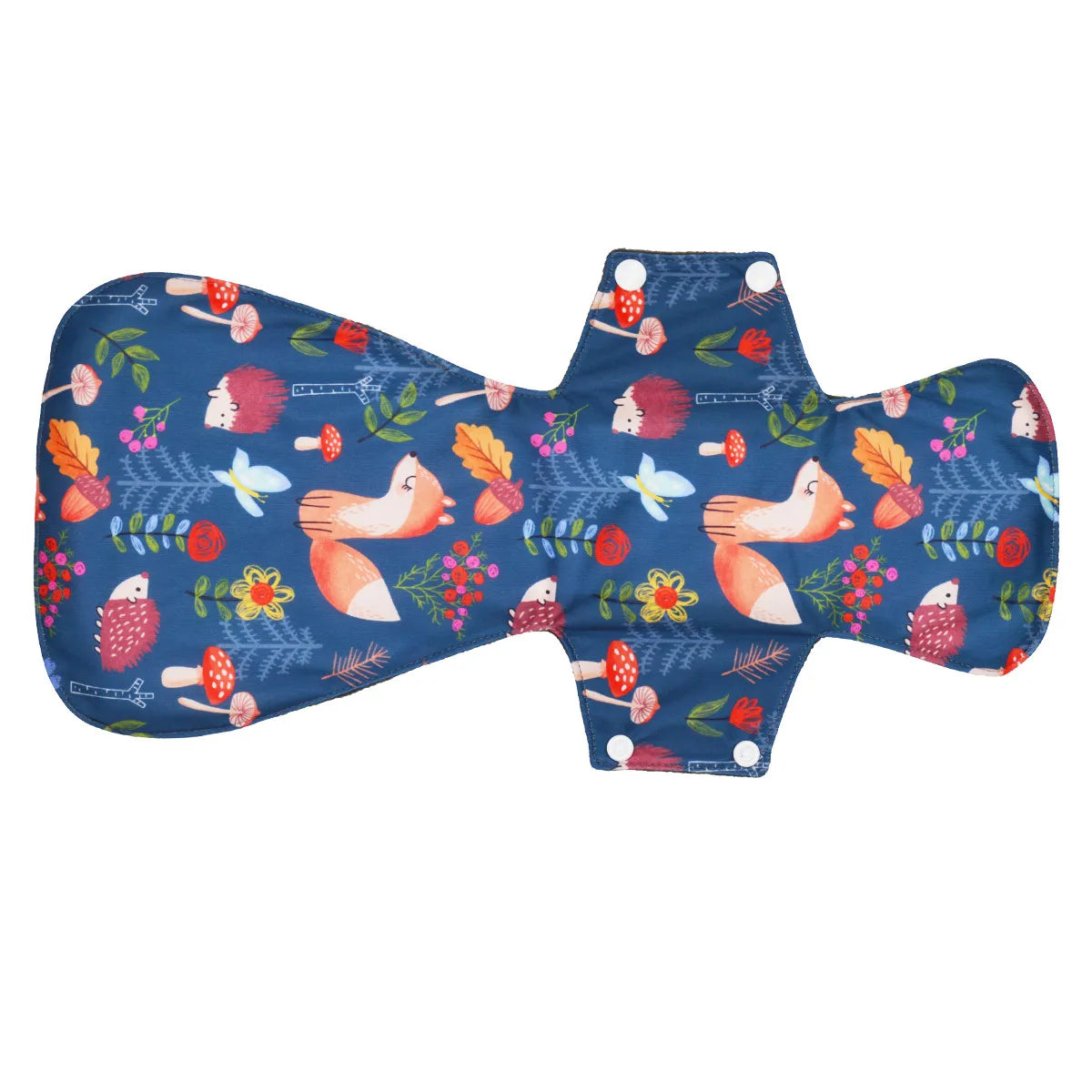 [Sigzagor] Nouvelle serviette hygiénique en tissu XXL en charbon de bambou réutilisable pour la nuit après l'accouchement 16 pouces