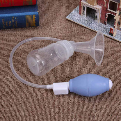 Machine à traire manuelle, extracteur de lait maternel portable avec biberon, forte aspiration pour l'allaitement et les fournitures post-partum