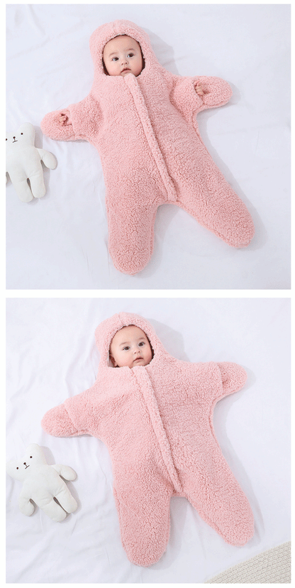 Combinaison à capuche pour nouveau-né, garçon et fille, motif dessin animé, vêtements à manches longues, tenue une pièce pour tout-petit