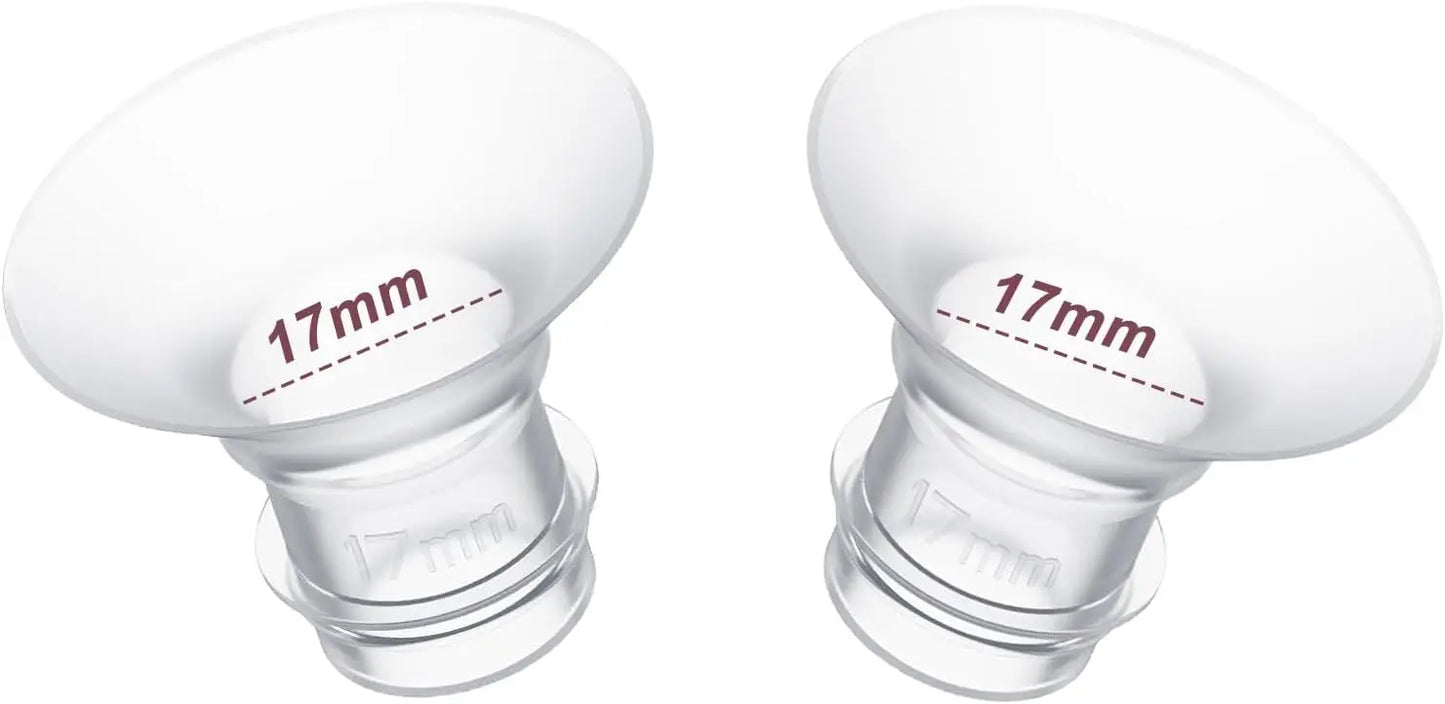 Inserts de bride compatibles avec les protections/brides Medela/Spectra/Elvie/Momcozy/XIMYER/YOUHA 24 mm. Réduire 24 mm à une autre taille.