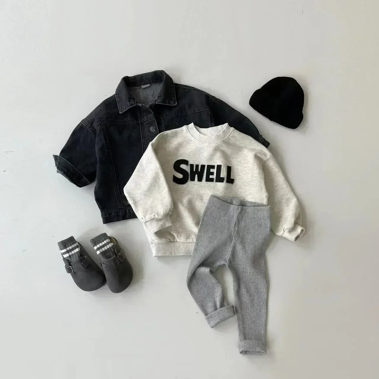Leggings simples et solides pour bébé, pantalons skinny à rayures pour filles, pantalons slim en coton élastique pour nouveau-né, pantalons extensibles pour garçons
