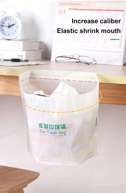 Baby Diaper Storage Bag Interior Car Seat Back Diaper Waste Organizer Kids Tissue Rubblish Storage Bag Protable Auto Waste Bags