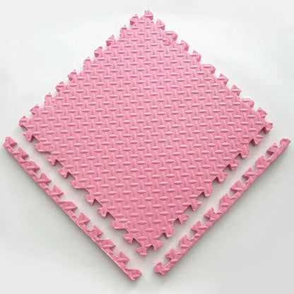 Interlocking Sports Rug for Kids Anti-slip Protection for Baby in Bedroom EVA Foam Carpet Baby Indoor Play Mat Soft Carpet