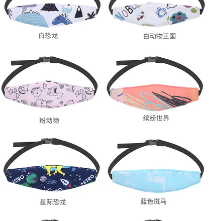 Infant Baby Car Seat Head Support Children Belt Fastening Belt Adjustable Boy Girl Playpens Sleep Positioner Baby Saftey Pillows