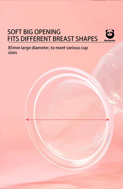 Modabebe Maternal Milk Collector Food Grade Silicone Manual Breast Silicone Pumps Breast Milk Savers